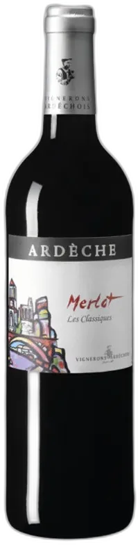 photos du vin les Classiques Merlot Ardèche
