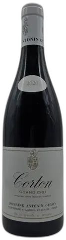 capture du vin Domaine Antonin Guyon Aop Corton Grand Cru 2020