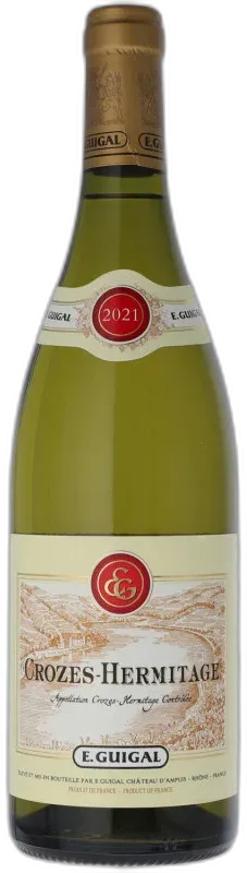 photos du vin Crozes-Hermitage Blanc 2021 E. Guigal