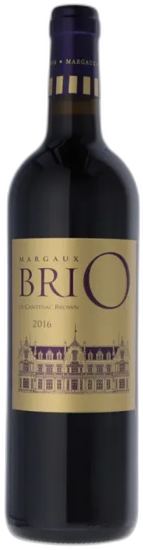 photo du vin Brio de Cantenac Brown 2016