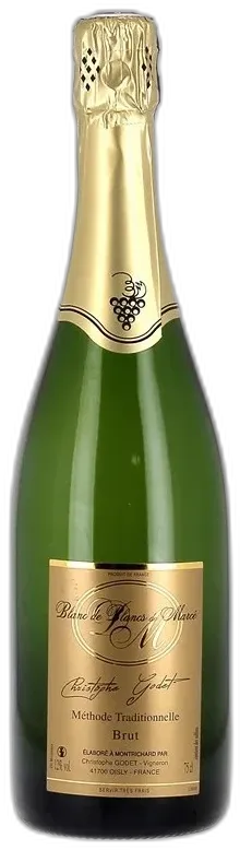 vue du vin Méthode Traditionnelle Domaine de Marcé Blanc de Blancs Brut