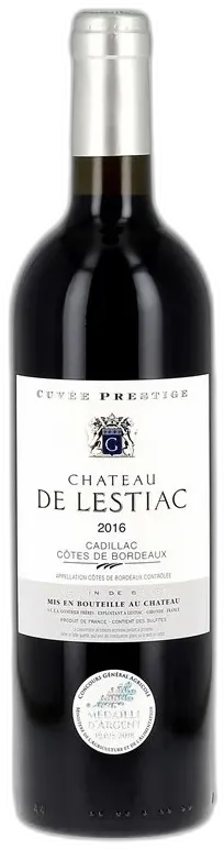 photo du vin Cadillac Château de Lestiac 2018 Aoc Côtes de Bordeaux