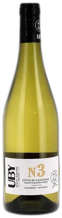 photos du vin Uby n°3 Colombard Sauvignon Sec Côtes de Gascogne