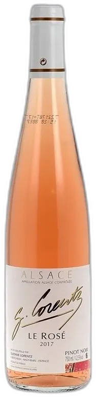 image du vin Alsace le Rosé 2024 Gustave Lorentz
