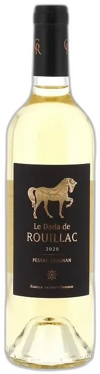 vue du vin le Dada de Rouillac 2020 Aoc Pessac-Leognan