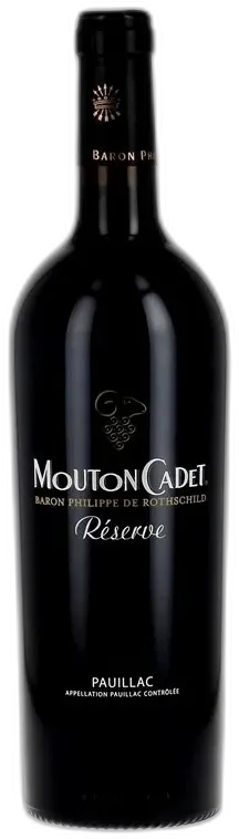 illustration du vin Pauillac Mouton Cadet Réserve Baron Philippe de Rothschild 2018