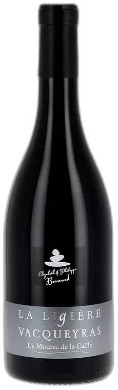 photos du vin Vacqueyras Aop le Mourre de la Caille Domaine la Ligière 2021