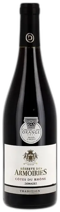 image du vin Côtes du Rhône Réserve des Armoiries Demazet 2022