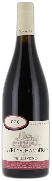 photo du vin Gevrey Chambertin Aoc Domaine Roblot-Marchand Vieilles Vignes 2020