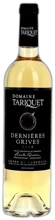 illustration du vin Côtes de Gascogne Domaine Tariquet les Dernières Grives 2020