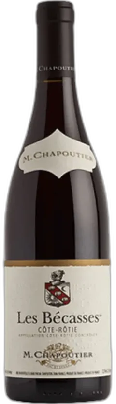 illustration du vin Côte Rôtie les Bécasses m Chapoutier 2021 Aop