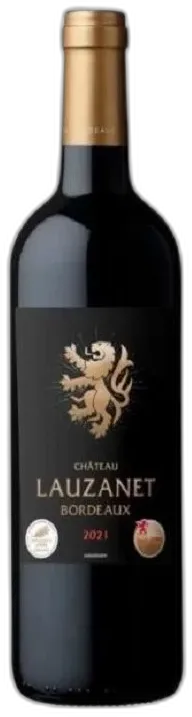 image du vin Bordeaux Aoc- Château Lauzanet 2021