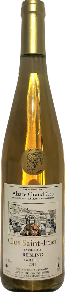 image du vin Riesling Clos Saint-Imer Grand Cru Goldert 2012