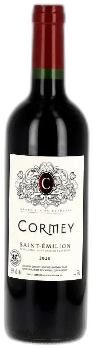photo du vin Saint-Emilion Aop Cormey 2021