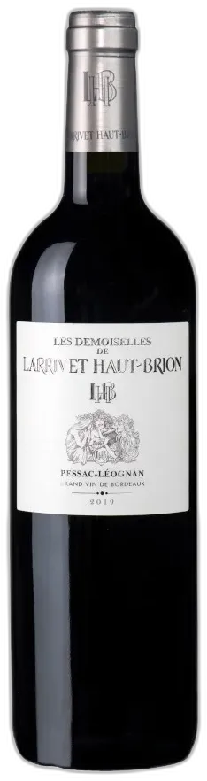 photos du vin Pessac Leognan Aoc les Demoiselles de Larrivet Haut-Brion Rouge 2019