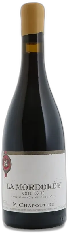 capture du vin Côte Rôtie Aop la Mordorée m Chapoutier Rouge 2010
