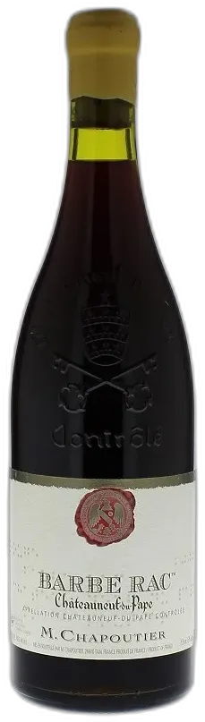 photos du vin Châteauneuf du Pâpe Aop Barbe Rac m Chapoutier Rouge 2010