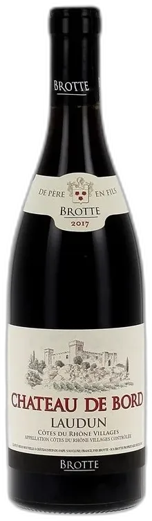 photos du vin Côtes du Rhône Villages Aoc Château de Bord Laudun Famille Brotte- 2021