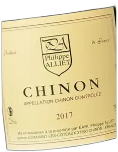 capture du vin Chinon "Tradition" Alliet 2021