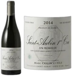 vue du vin Saint-Aubin Cru "en Remilly" m Colin