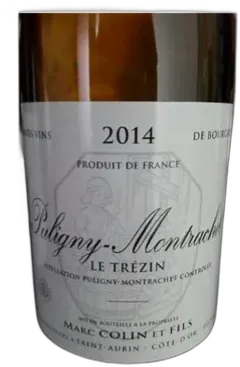 illustration du vin Puligny-Montrachet "Trèzin" m Colin