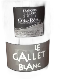 photo du vin Côte Rôtie "le Gallet Blanc" Villard