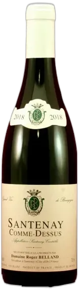 photo du vin Santenay Blanc "Comme Dessus" 2021