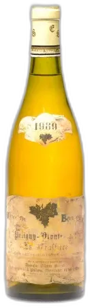photo du vin 1989 Puligny Montrachet la Truffière Cru