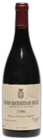 image du vin 1996 Volnay Santenots-du-Milieu Cru