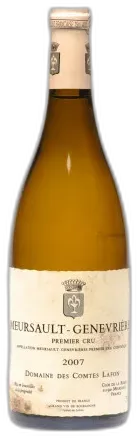 image du vin 2007 Meursault Genevrières Cru