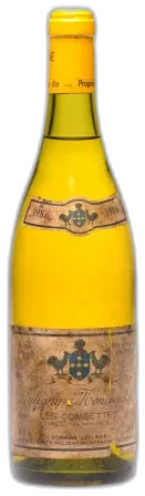photo du vin 1986 Puligny-Montrachet les Combettes Cru