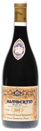 aperçu du vin 2018 Armand Rousseau Chambertin Grand Cru