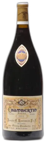 capture du vin 2011 Magnum Chambertin Armand Rousseau gc