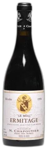 illustration du vin 1996 Ermitage Meal