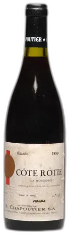 photo du vin 1990 Côte Rôtie la Mordorée
