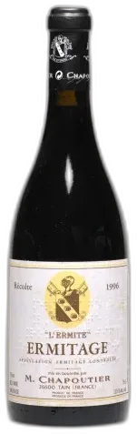 image du vin 1996 Ermitage l’Ermite