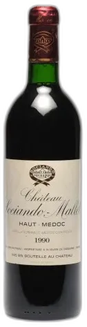 photos du vin 1990 Château Sociando Mallet, Haut Médoc