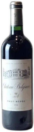 photo du vin Haut-Médoc Château Belgrave Vignobles Dourthe Haut-Médoc