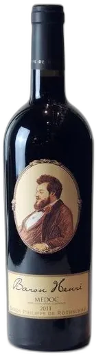 photo du vin Médoc Baron Henri Philippe de Rotshchild Bordeaux