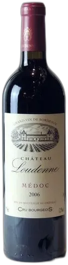 vue du vin Médoc Cru Bourgeois Château Loudenne Médoc