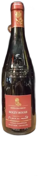 photo du vin Bouzy Rouge Baron Dauvergne Coteaux Champenois
