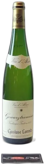 photo du vin Gewurztraminer Vendanges Tardives Gustave Lorentz Alsace