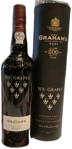 illustration du vin Porto Rouge Six Grapes Reserve Graham’S