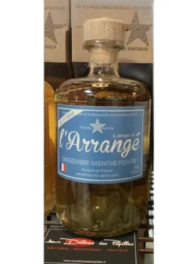 image du vin Rhum Arrangé Gingembre Menthe Poivré la Fabrique Tricoche Spirits