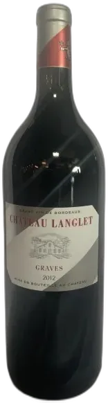 photo du vin Graves Magnum Château Langlet Bordeaux
