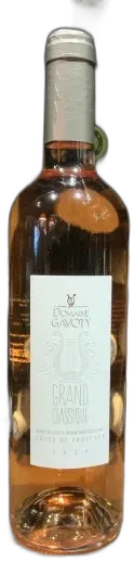 image du vin Domaine Gavoty "Grand Classique" Côtes de Provence Rosé Bio
