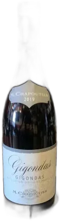 photo du vin Gigondas m Chapoutier Côtes du Rhône