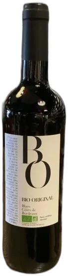 photo du vin Bordeaux, Appellation d’Origine Protégée, bo Bio Original Côtes de Blaye Rouge