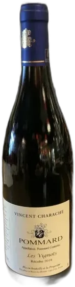 photo du vin Bourgogne Pommard les Vignots V.Charache Pommard