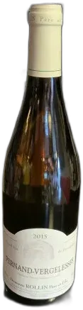 capture du vin Pernand-Vergelesses 2015 Domaine Rollin Père et Fils Pernand Vergelesses